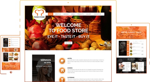 Food Restaurant WordPress Theme