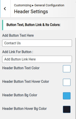 Set Header contact 