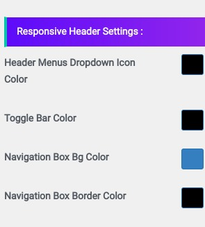 Set Header contact 