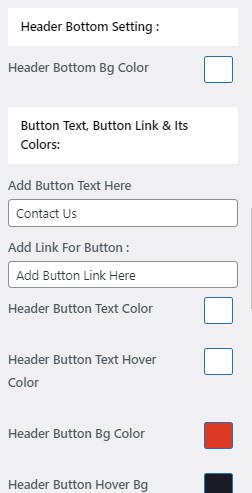 Set Header contact 