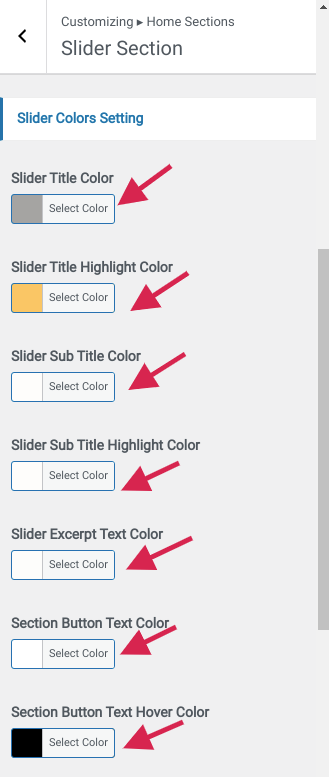 Create New Slider